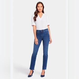 NYDJ Sherry Slim Lift X Tuck Jeans Size 8